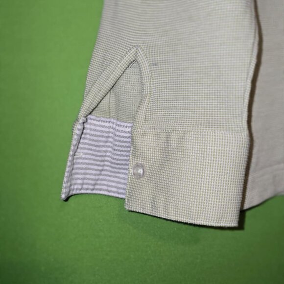 Hush Puppies Green Long Sleeve Polo Shirt L - Picture 5 of 6